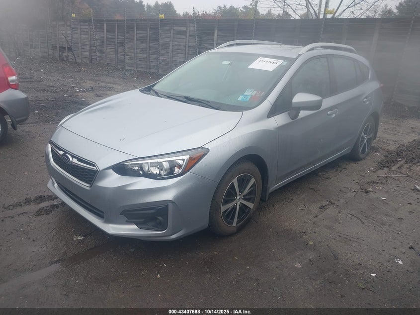 2019 SUBARU IMPREZA 2.0I PREMIUM 4S3GTAC61K3733798