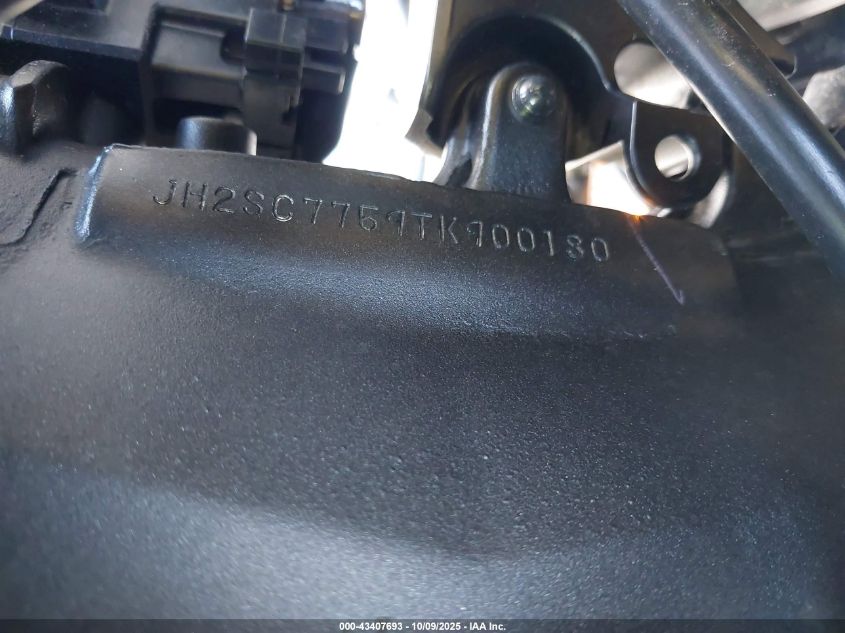 2026 Honda Cbr1000 Ra VIN: JH2SC7759TK900180 Lot: 43407693