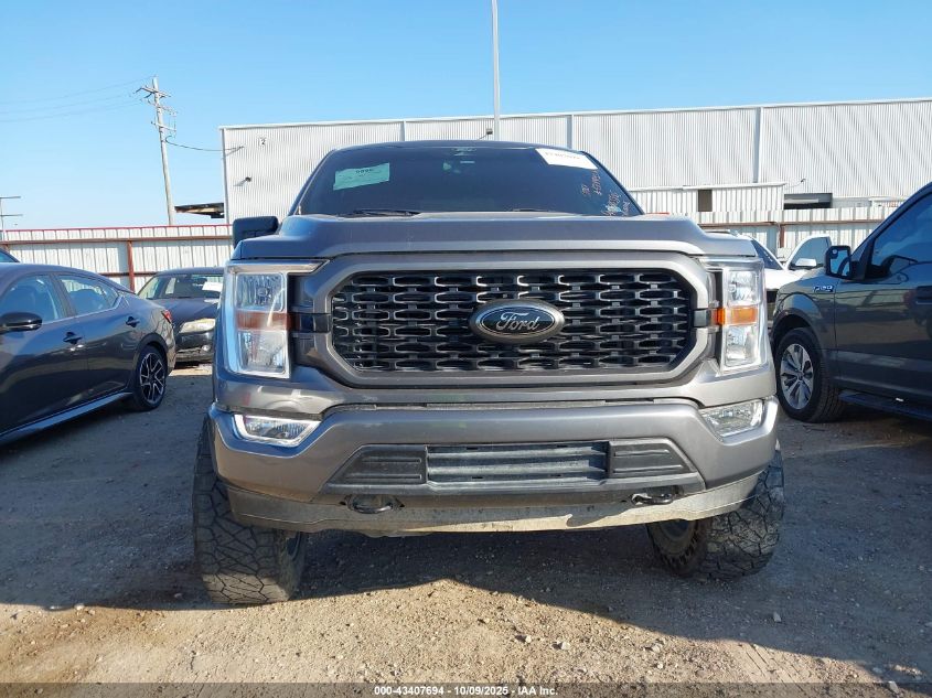 2022 Ford F-150 Xl VIN: 1FTFW1E53NFC29733 Lot: 43407694