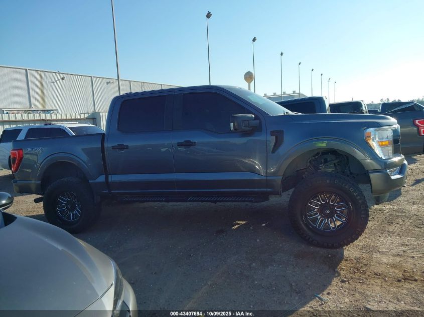 2022 Ford F-150 Xl VIN: 1FTFW1E53NFC29733 Lot: 43407694