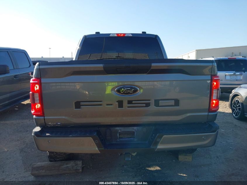 2022 Ford F-150 Xl VIN: 1FTFW1E53NFC29733 Lot: 43407694