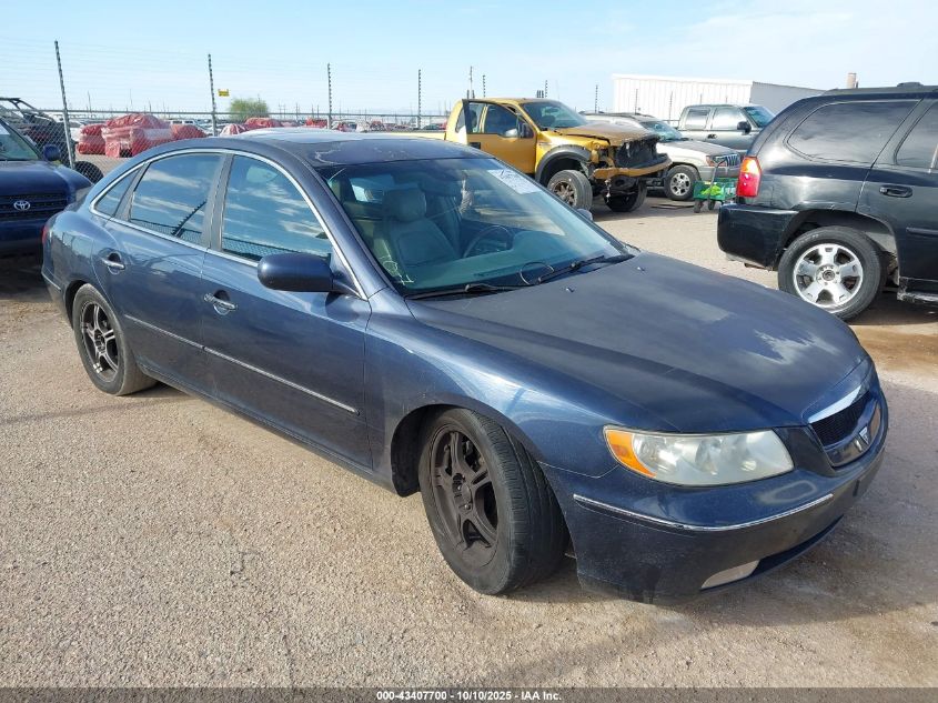 2007 Hyundai Azera Limited/Se VIN: KMHFC46F47A218382 Lot: 43407700