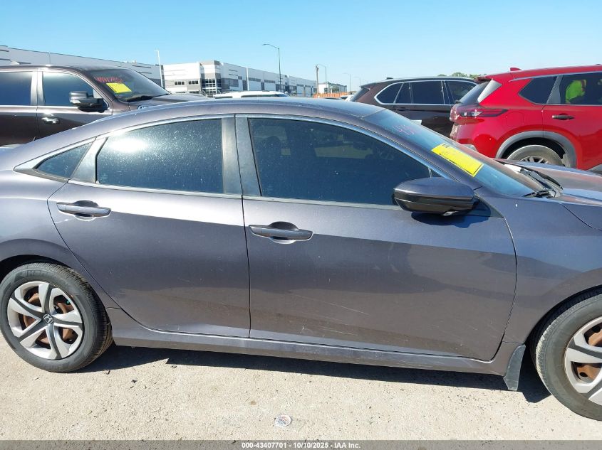 2017 Honda Civic Lx VIN: 19XFC2F54HE046675 Lot: 43407701