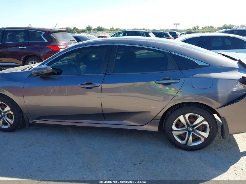 2017 Honda Civic Lx VIN: 19XFC2F54HE046675 Lot: 43407701