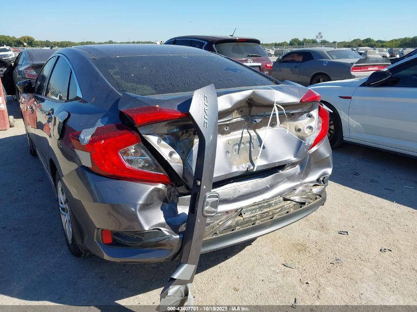 2017 Honda Civic Lx VIN: 19XFC2F54HE046675 Lot: 43407701