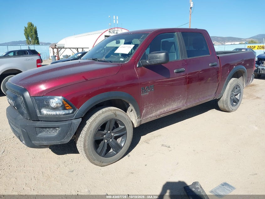 2024 RAM 1500 CLASSIC WARLOCK  4X4 5'7 BOX 1C6RR7LG2RS157696