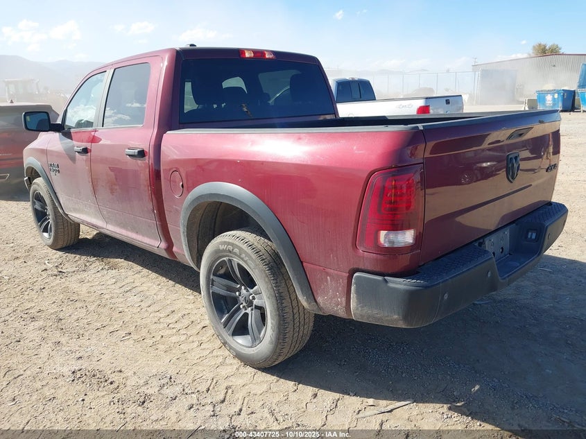 2024 RAM 1500 CLASSIC WARLOCK  4X4 5'7 BOX 1C6RR7LG2RS157696