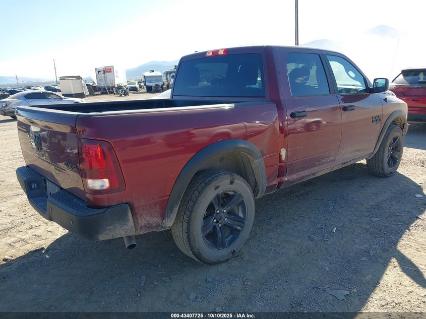 2024 RAM 1500 CLASSIC WARLOCK  4X4 5'7 BOX 1C6RR7LG2RS157696