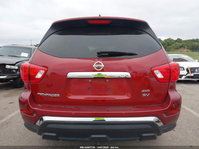 2020 Nissan Pathfinder Sv 4Wd VIN: 5N1DR2BM1LC591750 Lot: 43407736