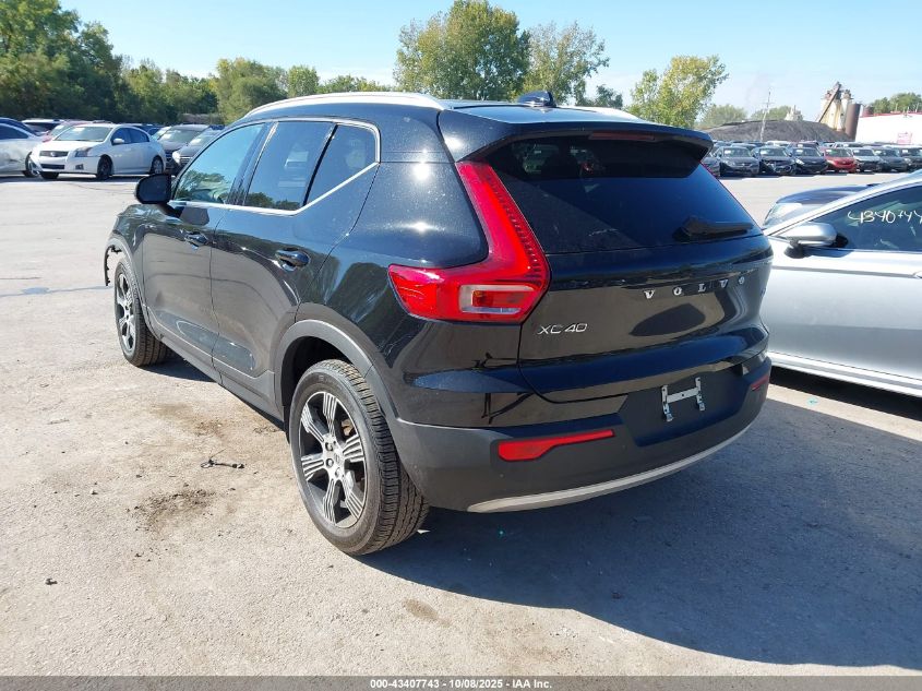 2021 Volvo Xc40 T4 Inscription VIN: YV4AC2HL6M2571733 Lot: 43407743