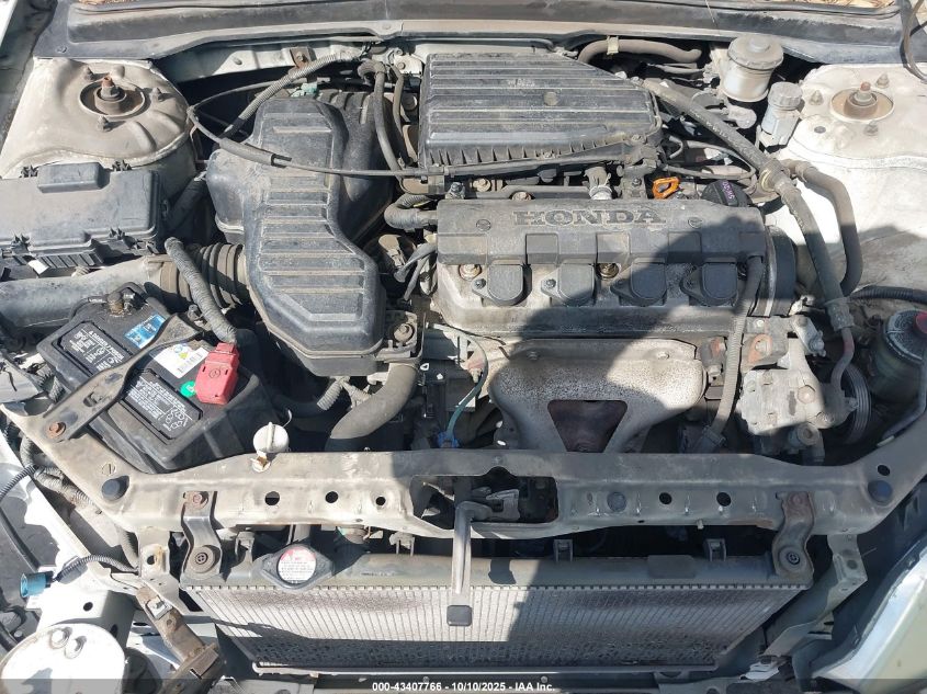 2004 Honda Civic Dx VIN: 2HGES15154H602872 Lot: 43407766