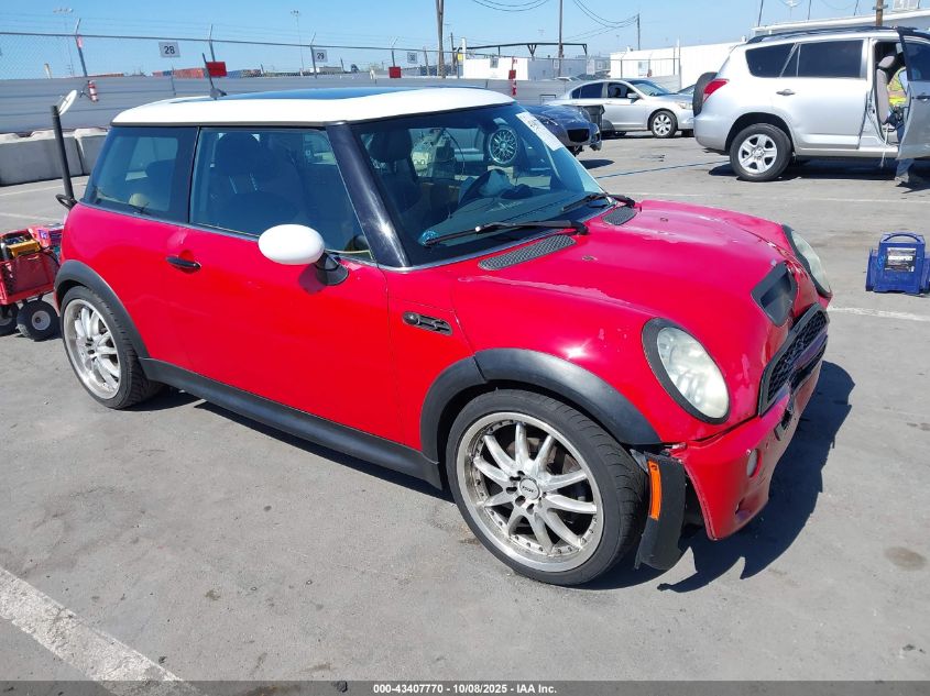 2006 Mini Cooper S VIN: WMWRE33516TJ37745 Lot: 43407770