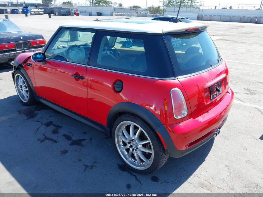 2006 Mini Cooper S VIN: WMWRE33516TJ37745 Lot: 43407770