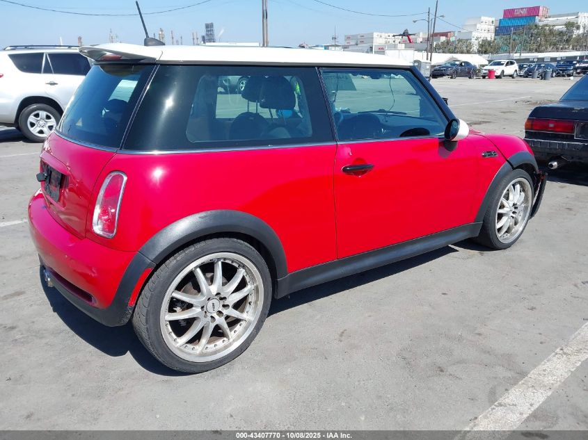 2006 Mini Cooper S VIN: WMWRE33516TJ37745 Lot: 43407770
