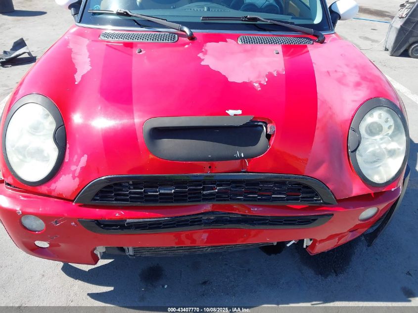 2006 Mini Cooper S VIN: WMWRE33516TJ37745 Lot: 43407770