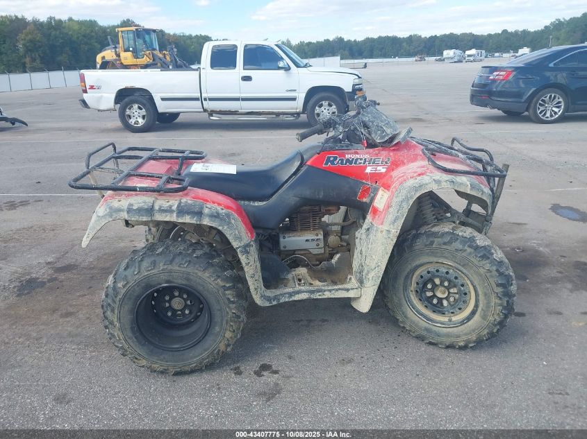 2001 Honda Trx350 Fe VIN: 478TE254014002792 Lot: 43407775