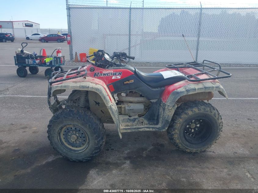 2001 Honda Trx350 Fe VIN: 478TE254014002792 Lot: 43407775