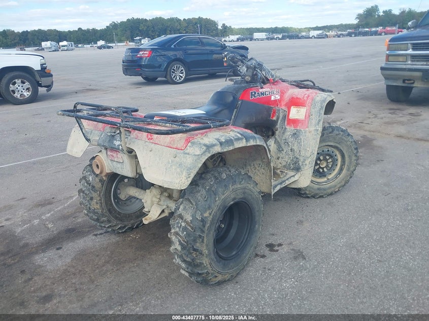 478TE254014002792 2001 HONDA TRX photo no. 4