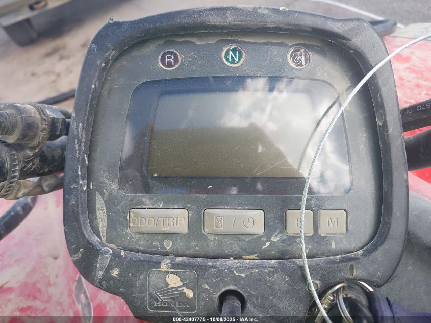 2001 Honda Trx350 Fe VIN: 478TE254014002792 Lot: 43407775