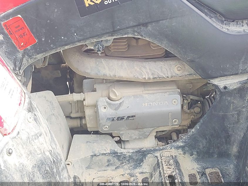 2001 Honda Trx350 Fe VIN: 478TE254014002792 Lot: 43407775