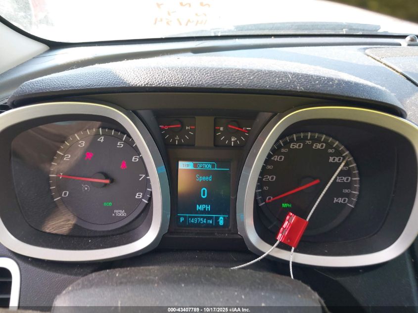 2016 Chevrolet Equinox Lt VIN: 2GNALCEK6G6275369 Lot: 43407789