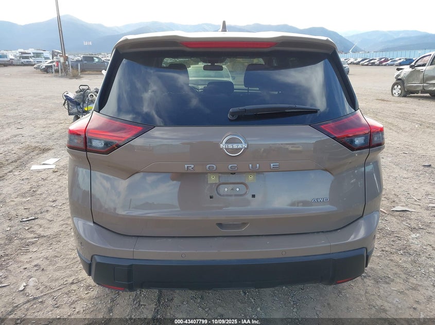 2025 Nissan Rogue Sv Intelligent Awd VIN: JN8BT3BB6SW162185 Lot: 43407799