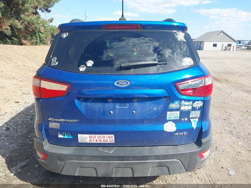 2021 FORD ECOSPORT SE MAJ6S3GL9MC427404