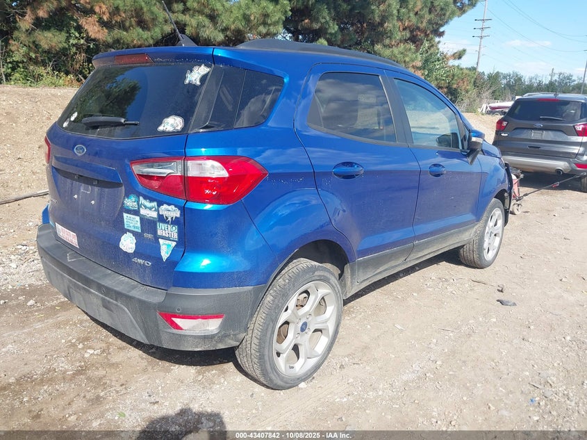 2021 FORD ECOSPORT SE MAJ6S3GL9MC427404
