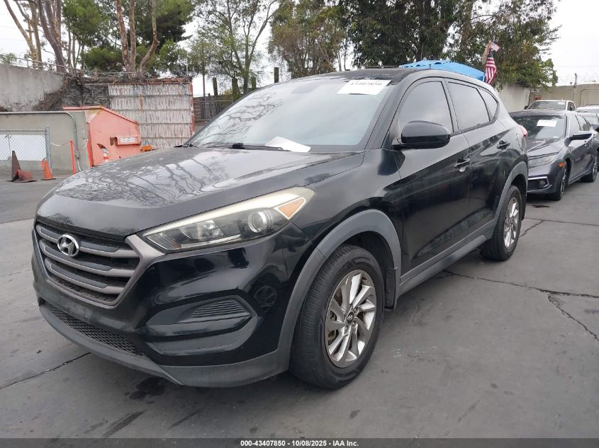 2016 Hyundai Tucson Se VIN: KM8J23A4XGU242438 Lot: 43407850