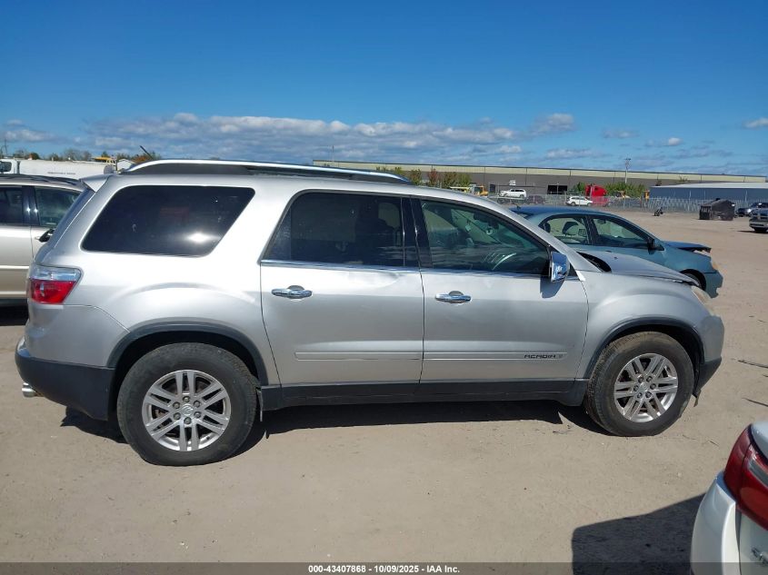 2008 GMC Acadia Slt-1 VIN: 1GKEV23758J110595 Lot: 43407868