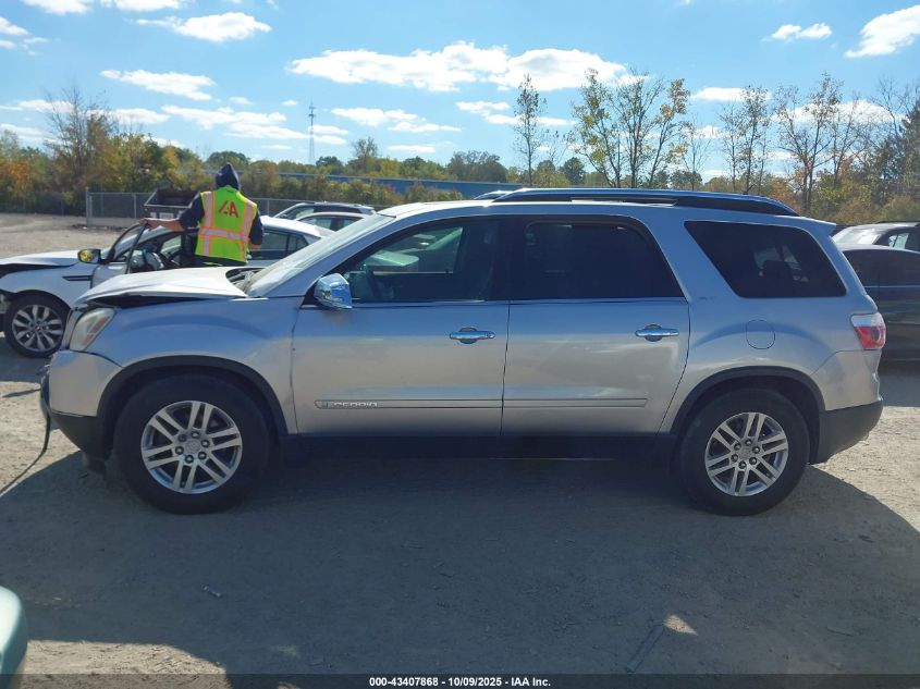 2008 GMC Acadia Slt-1 VIN: 1GKEV23758J110595 Lot: 43407868