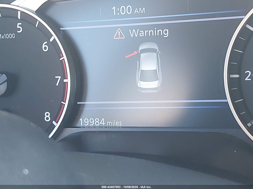 2025 NISSAN ALTIMA SR FWD 1N4BL4CV0SN356457