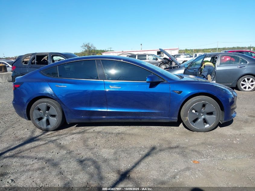 2023 Tesla Model 3 Rear-Wheel Drive VIN: 5YJ3E1EA9PF665190 Lot: 43407951