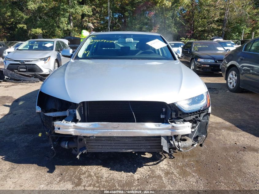 2014 Audi A4 2.0T Premium VIN: WAUFFAFL5EN022888 Lot: 43407955