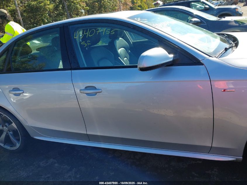 2014 Audi A4 2.0T Premium VIN: WAUFFAFL5EN022888 Lot: 43407955