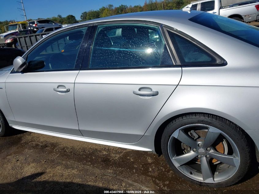 2014 Audi A4 2.0T Premium VIN: WAUFFAFL5EN022888 Lot: 43407955