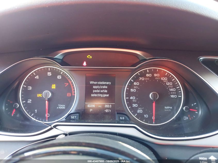 2014 Audi A4 2.0T Premium VIN: WAUFFAFL5EN022888 Lot: 43407955