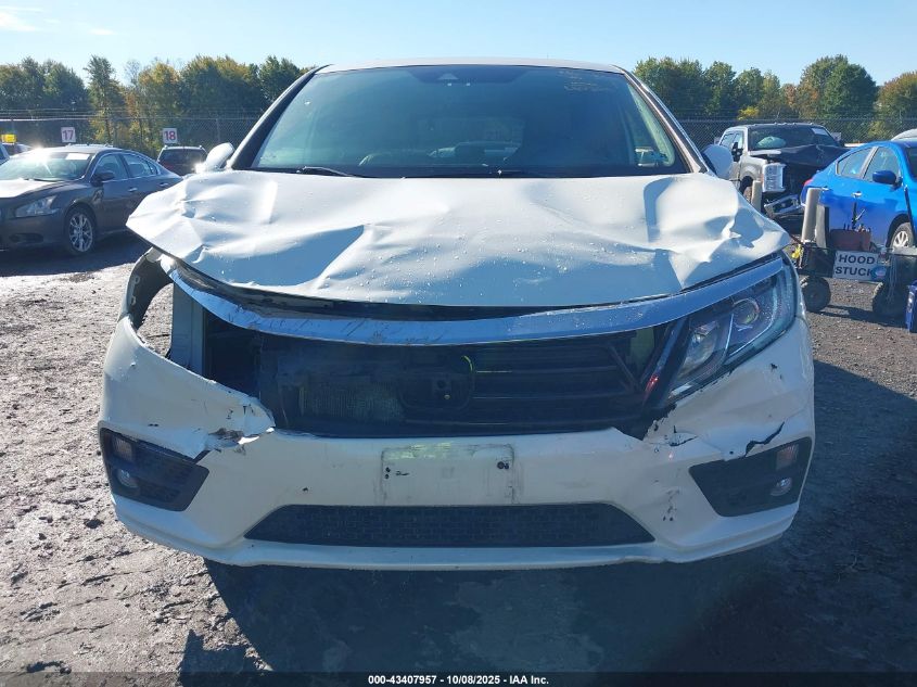 2018 Honda Odyssey Ex-L VIN: 5FNRL6H73JB036996 Lot: 43407957