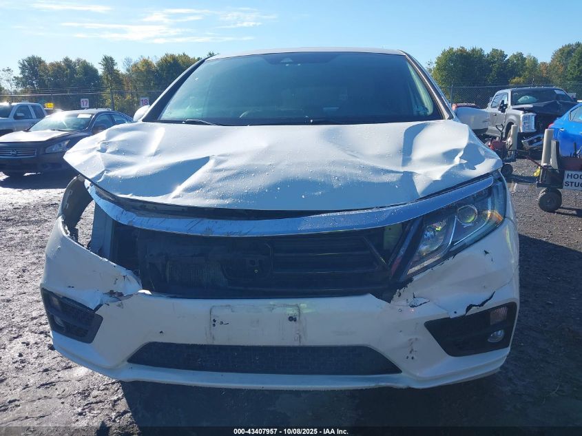 2018 Honda Odyssey Ex-L VIN: 5FNRL6H73JB036996 Lot: 43407957