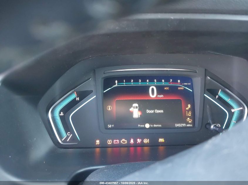 2018 Honda Odyssey Ex-L VIN: 5FNRL6H73JB036996 Lot: 43407957