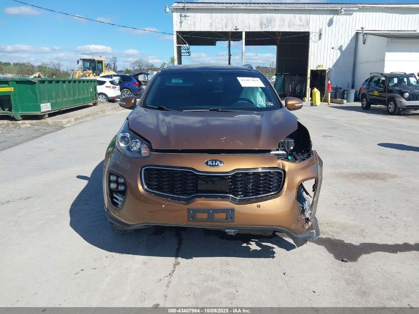 2017 Kia Sportage Sx Turbo VIN: KNDPRCA62H7174034 Lot: 43407964