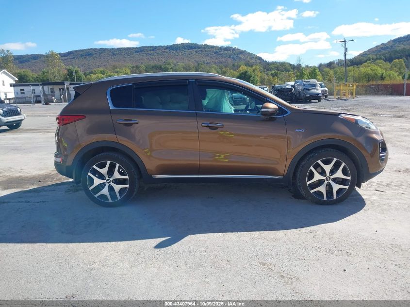 2017 Kia Sportage Sx Turbo VIN: KNDPRCA62H7174034 Lot: 43407964