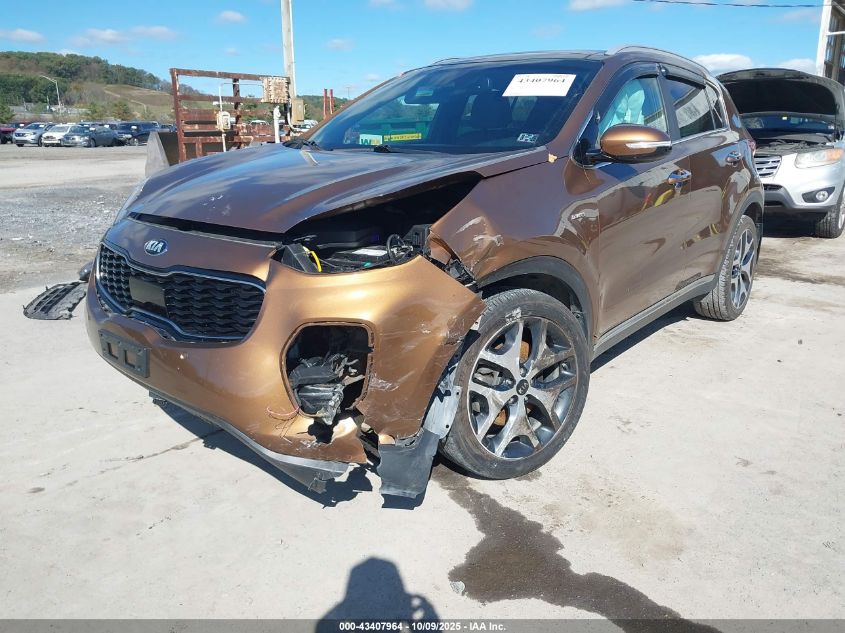 2017 Kia Sportage Sx Turbo VIN: KNDPRCA62H7174034 Lot: 43407964
