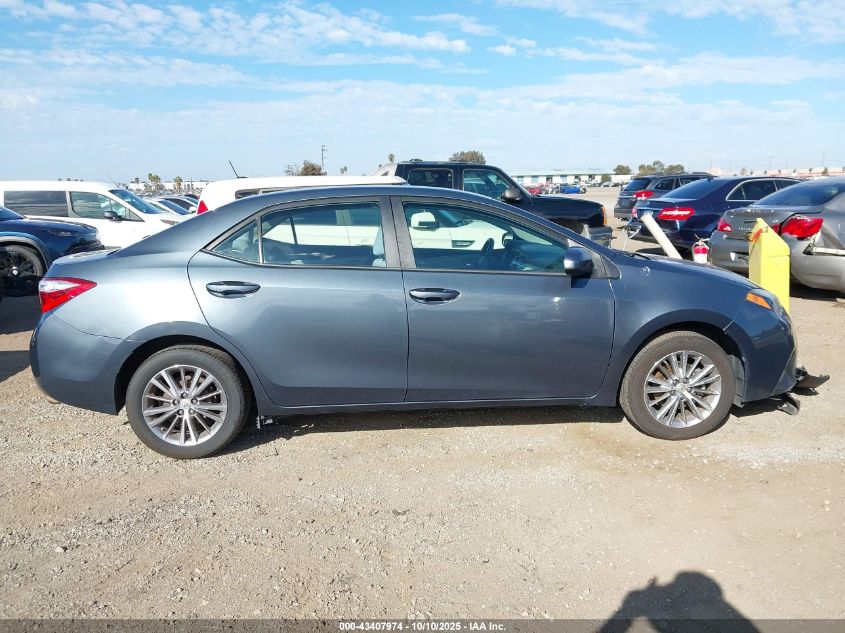 2014 Toyota Corolla Le Plus VIN: 5YFBURHE5EP101095 Lot: 43407974