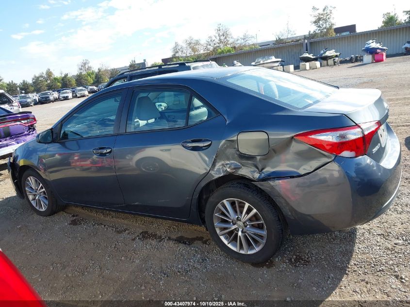 2014 Toyota Corolla Le Plus VIN: 5YFBURHE5EP101095 Lot: 43407974