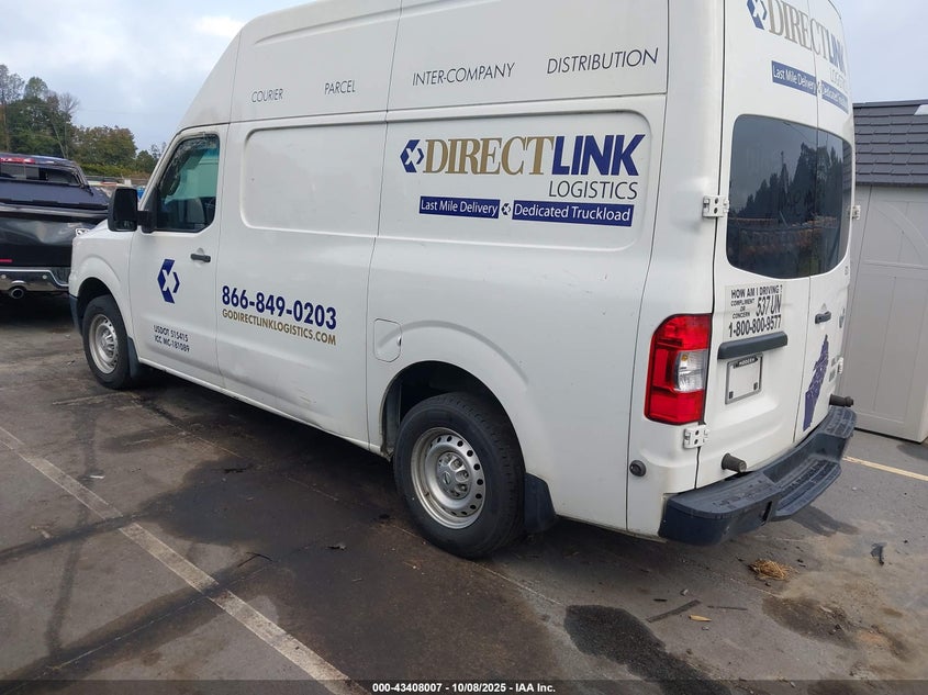 2014 NISSAN NV CARGO NV2500 HD S V6/SV V6 1N6BF0LX3EN110872