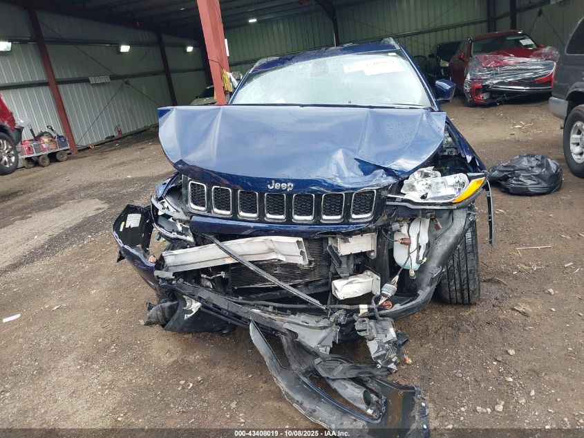 2017 Jeep New Compass Latitude Fwd VIN: 3C4NJCBB8HT643116 Lot: 43408019