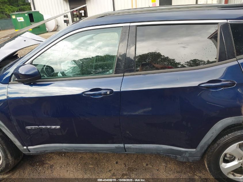 2017 Jeep New Compass Latitude Fwd VIN: 3C4NJCBB8HT643116 Lot: 43408019