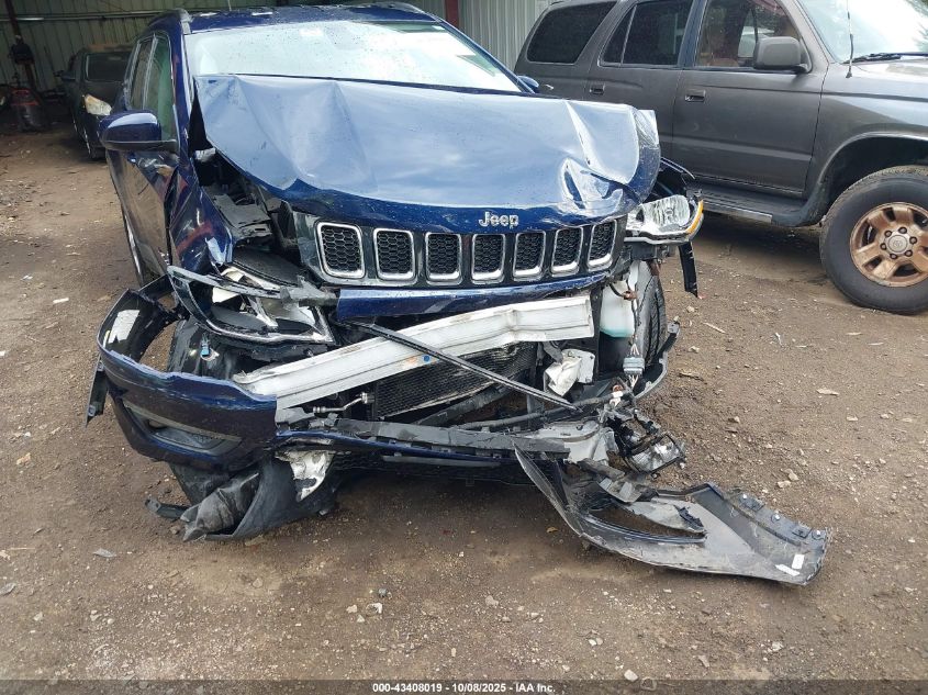 2017 Jeep New Compass Latitude Fwd VIN: 3C4NJCBB8HT643116 Lot: 43408019