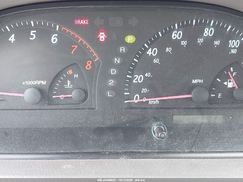 2004 Toyota Camry Le/Se/Std/Xle VIN: JTDBE32K040296749 Lot: 43408023